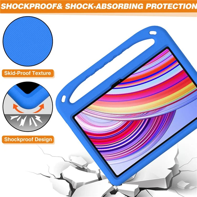 For Xiaomi Redmi Pad Pro / Redmi Pad Pro 5G / Poco Pad EVA Case Hand Grip Kickstand Tablet Cover Wholesale