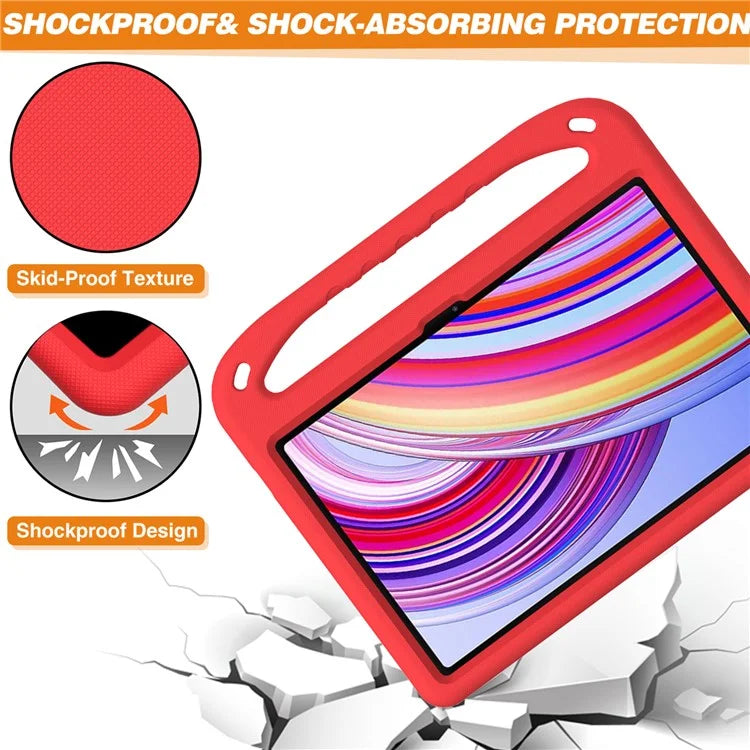 For Xiaomi Redmi Pad Pro / Redmi Pad Pro 5G / Poco Pad EVA Case Hand Grip Kickstand Tablet Cover Wholesale