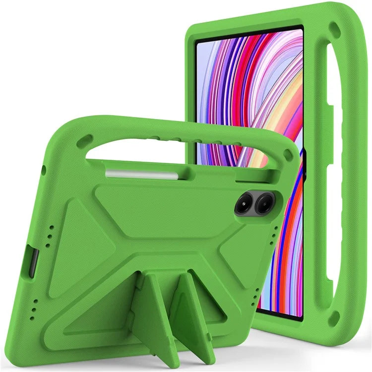 For Xiaomi Redmi Pad Pro / Redmi Pad Pro 5G / Poco Pad EVA Case Hand Grip Kickstand Tablet Cover Wholesale