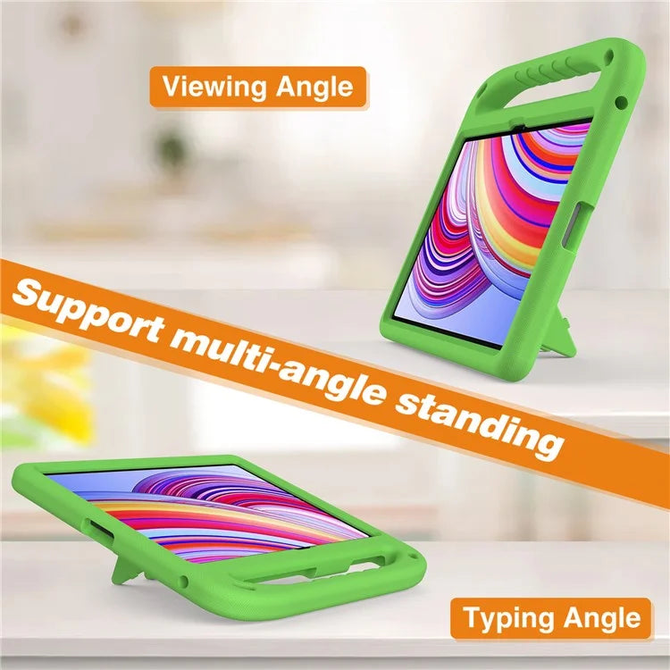 For Xiaomi Redmi Pad Pro / Redmi Pad Pro 5G / Poco Pad EVA Case Hand Grip Kickstand Tablet Cover Wholesale