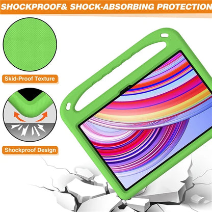 For Xiaomi Redmi Pad Pro / Redmi Pad Pro 5G / Poco Pad EVA Case Hand Grip Kickstand Tablet Cover Wholesale