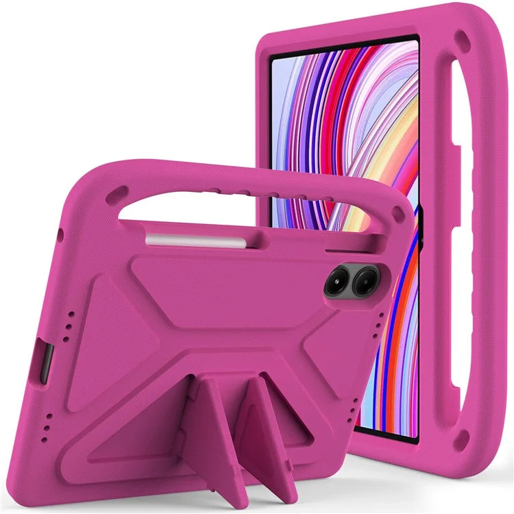 For Xiaomi Redmi Pad Pro / Redmi Pad Pro 5G / Poco Pad EVA Case Hand Grip Kickstand Tablet Cover Wholesale