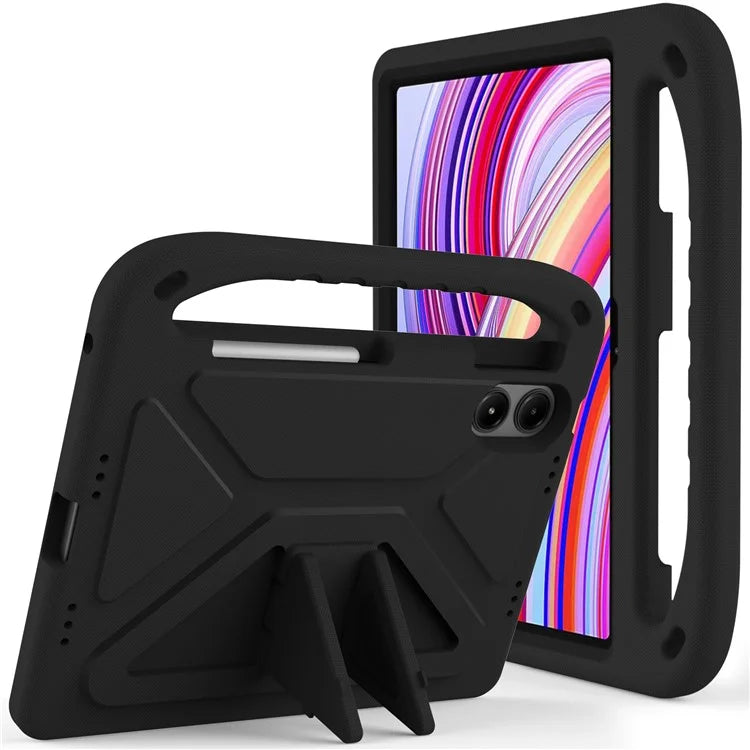 For Xiaomi Redmi Pad Pro / Redmi Pad Pro 5G / Poco Pad EVA Case Hand Grip Kickstand Tablet Cover Wholesale