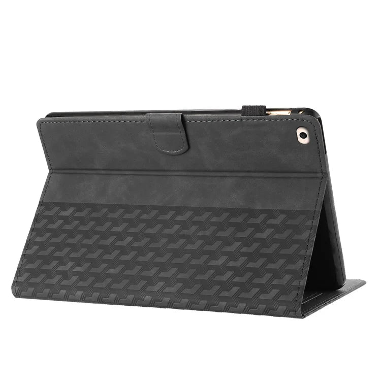 For iPad 9.7 (2017) / (2018) Anti-Scratch Building Blocks Imprinted Tablet Cover