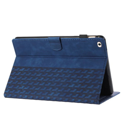 For iPad 9.7 (2017) / (2018) Anti-Scratch Building Blocks Imprinted Tablet Cover