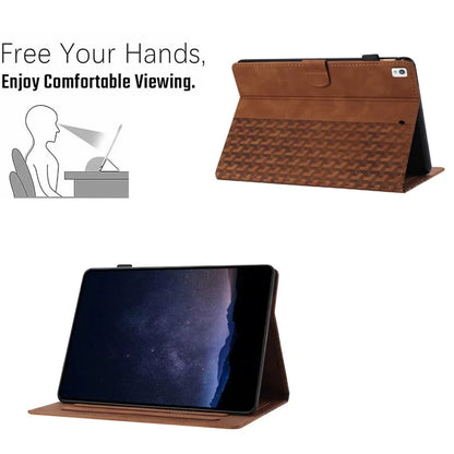 For iPad 10.2 (2021) (2019)  (2020)  /  Pro 10.5-Inch (2017)  /  Air 10.5 Inch (2019) Building Blocks Imprinted Flip Cover