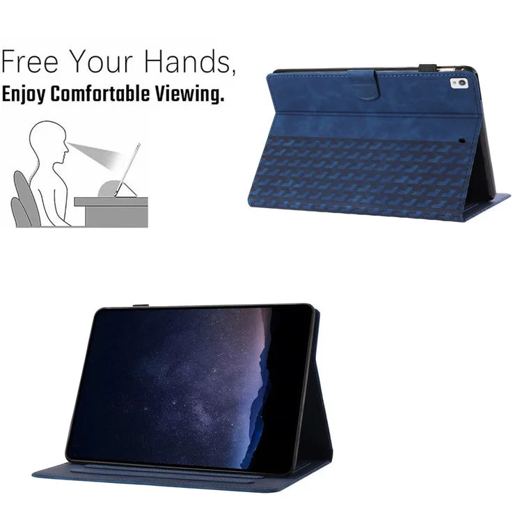 For iPad 10.2 (2021) (2019)  (2020)  /  Pro 10.5-Inch (2017)  /  Air 10.5 Inch (2019) Building Blocks Imprinted Flip Cover