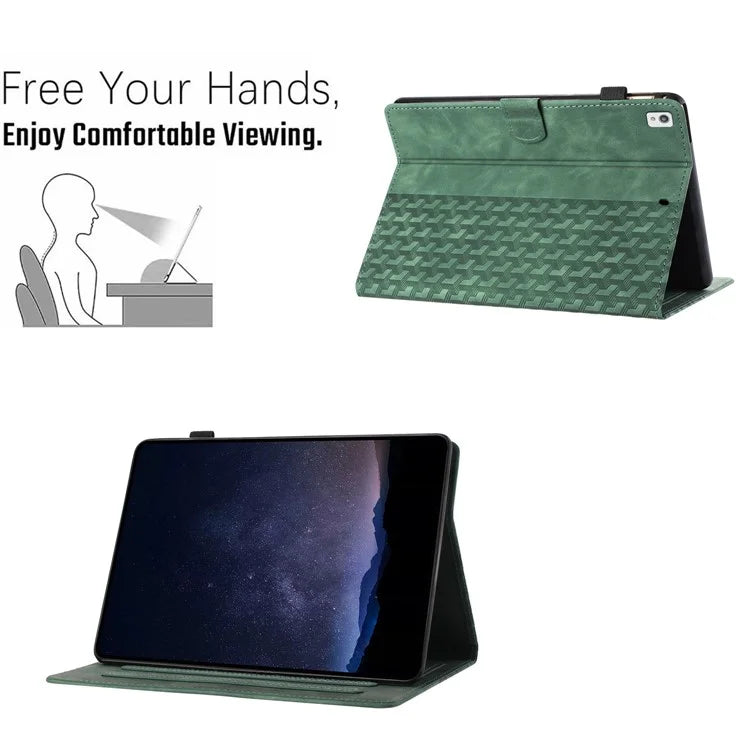 For iPad 10.2 (2021) (2019)  (2020)  /  Pro 10.5-Inch (2017)  /  Air 10.5 Inch (2019) Building Blocks Imprinted Flip Cover