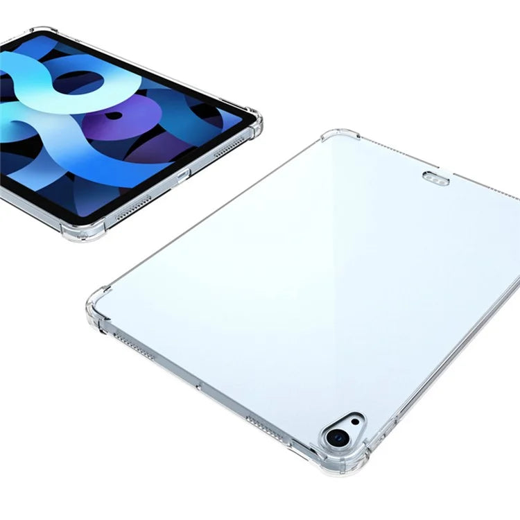 For iPad Air 11 (2024) Clear Tablet Case Four Corner Drop Protection TPU Back Cover