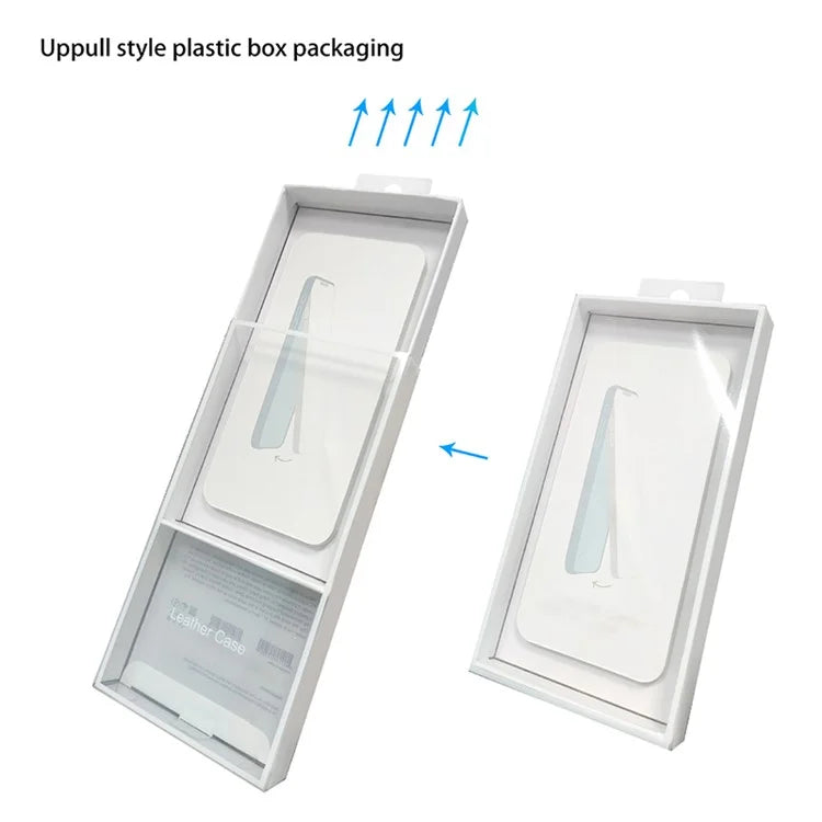 PVC Packaging Box for Phone Case Clear Window Pull-Out Phone Cover Display Box