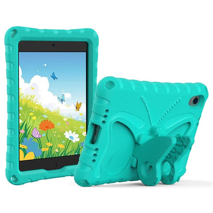 For iPad mini (2021) Case with Shoulder Strap Butterfly Kickstand Tablet EVA Cover