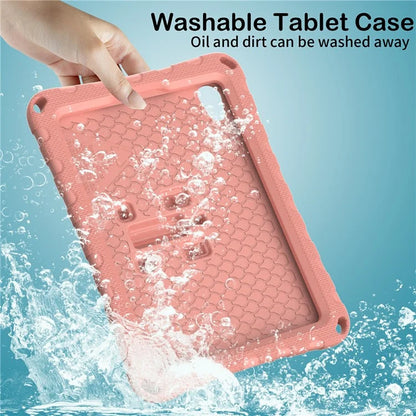 For iPad mini (2021) Case with Shoulder Strap Butterfly Kickstand Tablet EVA Cover