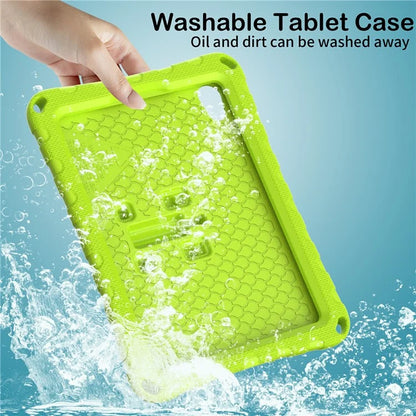 For iPad mini (2021) Case with Shoulder Strap Butterfly Kickstand Tablet EVA Cover