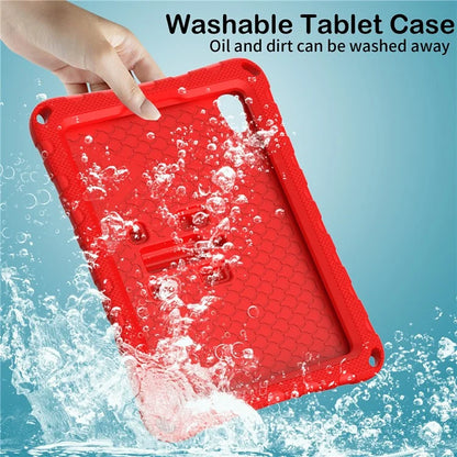 For iPad mini (2021) Case with Shoulder Strap Butterfly Kickstand Tablet EVA Cover