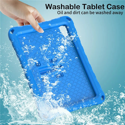 For iPad mini (2021) Case with Shoulder Strap Butterfly Kickstand Tablet EVA Cover