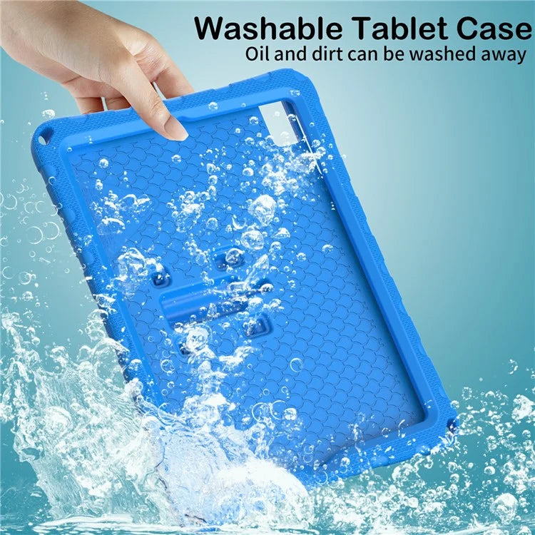 For iPad Air (2013) / Air 2 / iPad 9.7-inch (2017) / (2018) EVA Case Butterfly Kickstand Tablet Cover with Shoulder Strap