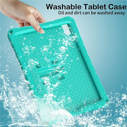 For iPad Air (2013) / Air 2 / iPad 9.7-inch (2017) / (2018) EVA Case Butterfly Kickstand Tablet Cover with Shoulder Strap