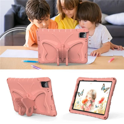 For iPad Air 11 (2024) / Pro 11 (2024) / (2018) / (2020) / (2021) / (2022) / Air (2020) / (2022) / 10.9 (2022) Case EVA Butterfly Kickstand