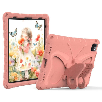 For iPad Air 11 (2024) / Pro 11 (2024) / (2018) / (2020) / (2021) / (2022) / Air (2020) / (2022) / 10.9 (2022) Case EVA Butterfly Kickstand