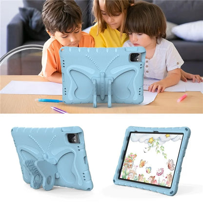 For iPad Air 11 (2024) / Pro 11 (2024) / (2018) / (2020) / (2021) / (2022) / Air (2020) / (2022) / 10.9 (2022) Case Butterfly Kickstand