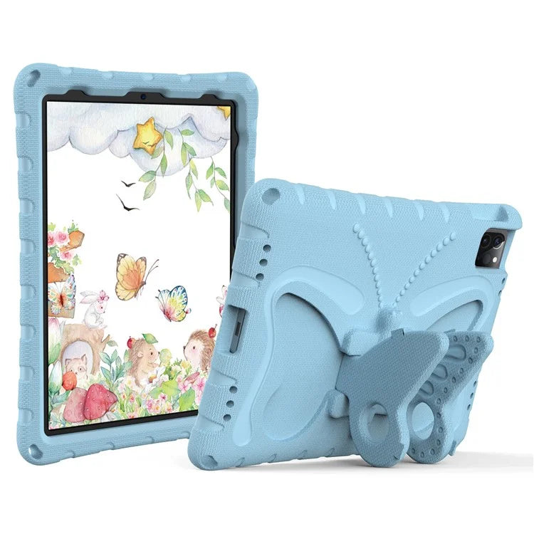 For iPad Air 11 (2024) / Pro 11 (2024) / (2018) / (2020) / (2021) / (2022) / Air (2020) / (2022) / 10.9 (2022) Case Butterfly Kickstand