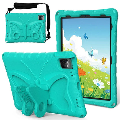 For iPad Air 11 (2024) / Pro 11 (2024) / (2018) / (2020) / (2021) / (2022) / Air (2020) / (2022) / 10.9 (2022) Case Butterfly Kickstand