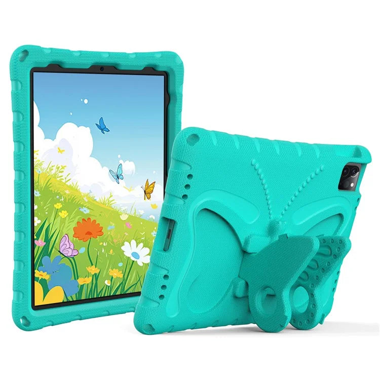 For iPad Air 11 (2024) / Pro 11 (2024) / (2018) / (2020) / (2021) / (2022) / Air (2020) / (2022) / 10.9 (2022) Case Butterfly Kickstand