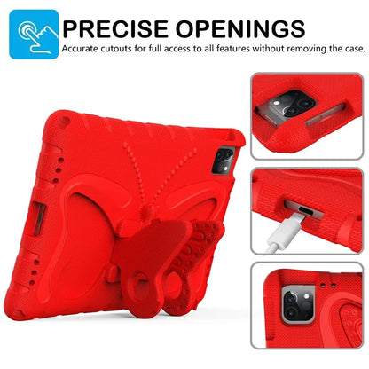For iPad Air 11 (2024) / Pro 11 (2024) / (2018) / (2020) / (2021) / (2022) / Air (2020) / (2022) / 10.9 (2022) Case EVA Butterfly Kickstand