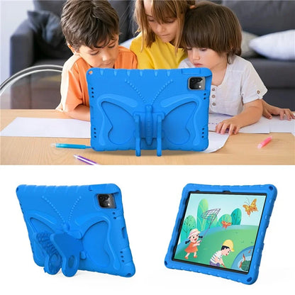 For iPad Air 11 (2024) / Pro 11 (2024) / (2018) / (2020) / (2021) / (2022)  / Air (2020) / (2022) / 10.9 (2022) Case EVA Butterfly Kickstand