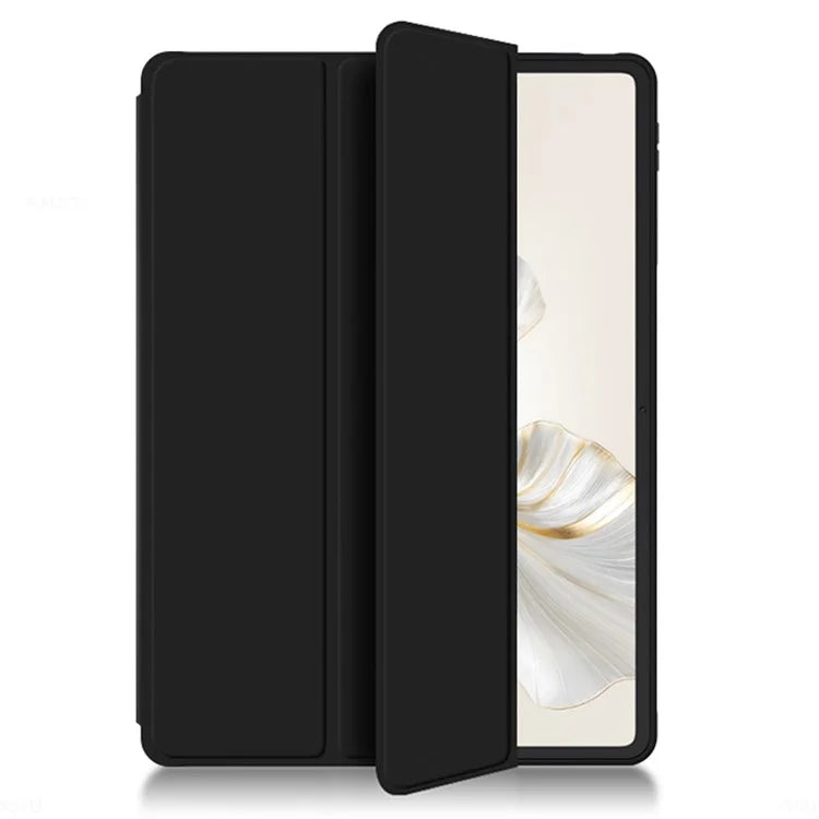 For Honor Pad 9 Pro Case PU Leather TPU Back Full Protection Trifold Stand Tablet Cover