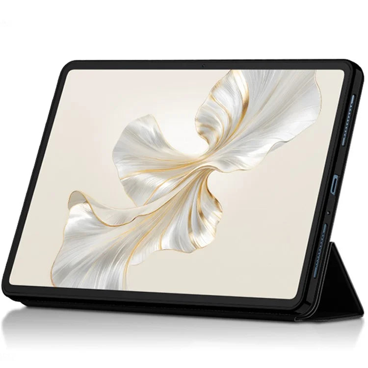 For Honor Pad 9 Pro Case PU Leather TPU Back Full Protection Trifold Stand Tablet Cover