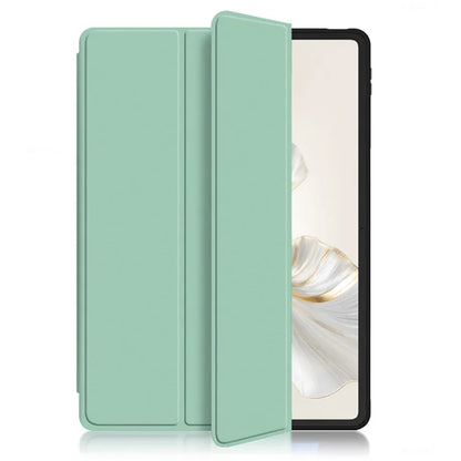 For Honor Pad 9 Pro Case PU Leather TPU Back Full Protection Trifold Stand Tablet Cover