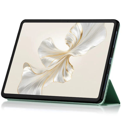 For Honor Pad 9 Pro Case PU Leather TPU Back Full Protection Trifold Stand Tablet Cover