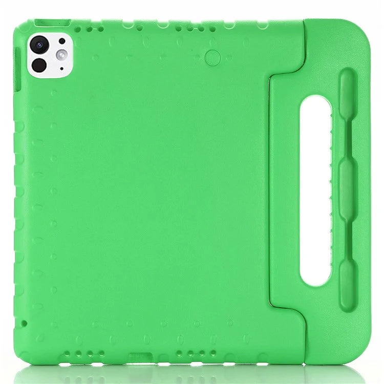 For iPad Pro 11 (2024) Tablet Case Hand Grip Kickstand EVA Protective Cover