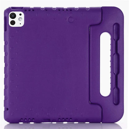 For iPad Pro 11 (2024) Tablet Case Hand Grip Kickstand EVA Protective Cover