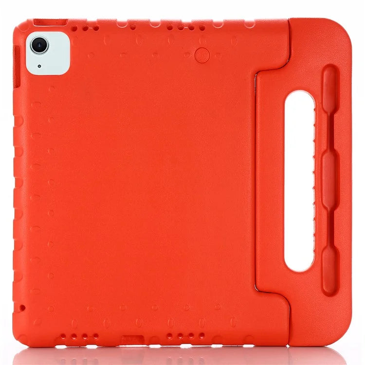 For iPad Air 11 (2024) EVA Case Kids-Friendly Handle Tablet Cover with Kickstand