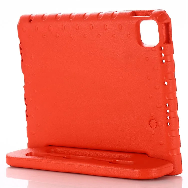 For iPad Air 11 (2024) EVA Case Kids-Friendly Handle Tablet Cover with Kickstand
