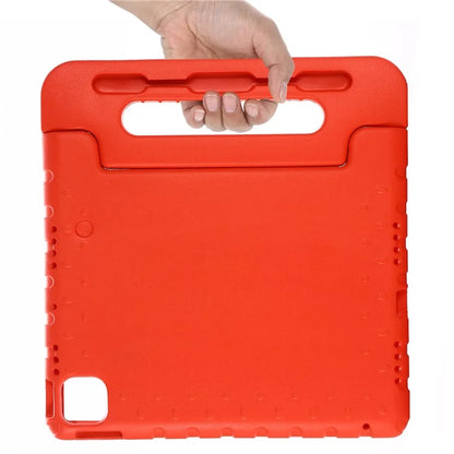 For iPad Air 11 (2024) EVA Case Kids-Friendly Handle Tablet Cover with Kickstand