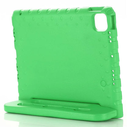 For iPad Air 11 (2024) EVA Case Kids-Friendly Handle Tablet Cover with Kickstand