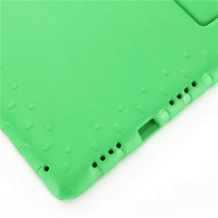 For iPad Air 11 (2024) EVA Case Kids-Friendly Handle Tablet Cover with Kickstand