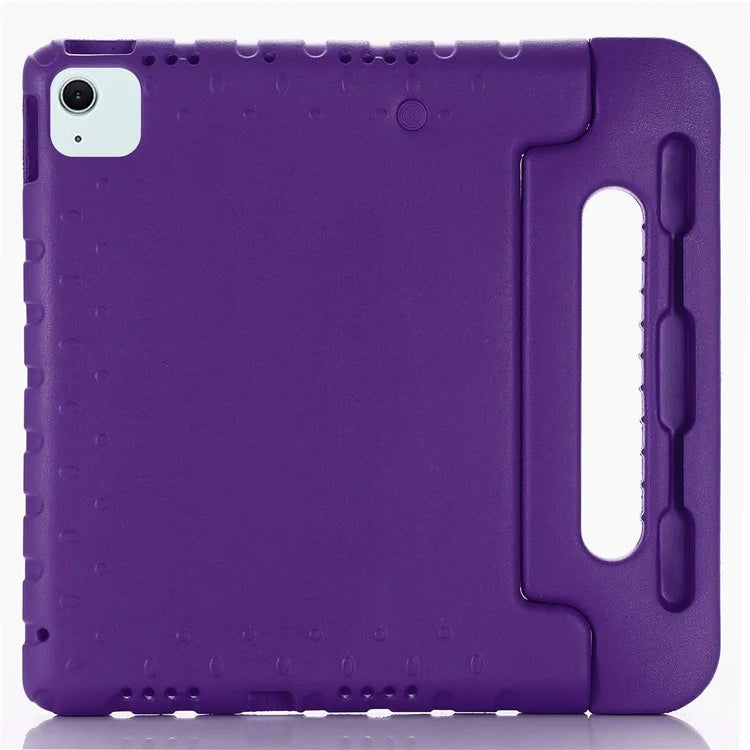 For iPad Air 11 (2024) EVA Case Kids-Friendly Handle Tablet Cover with Kickstand