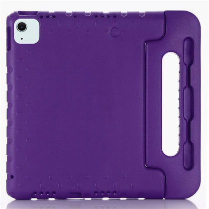 For iPad Air 11 (2024) EVA Case Kids-Friendly Handle Tablet Cover with Kickstand
