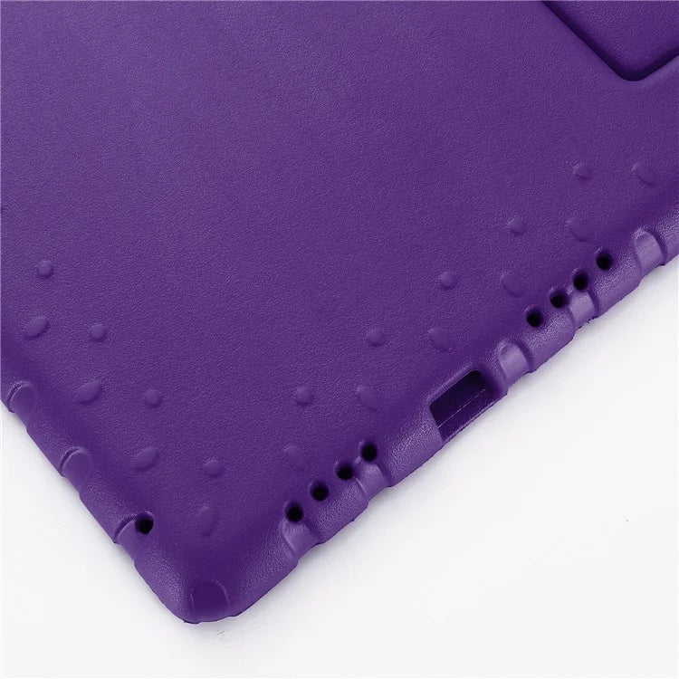 For iPad Air 11 (2024) EVA Case Kids-Friendly Handle Tablet Cover with Kickstand