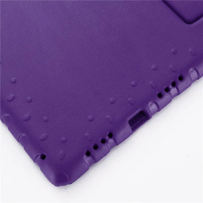 For iPad Air 11 (2024) EVA Case Kids-Friendly Handle Tablet Cover with Kickstand