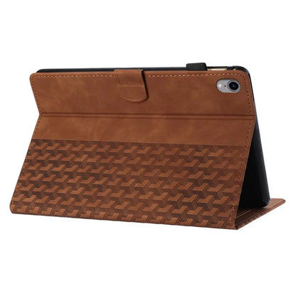 For iPad mini (2021) Anti-Scratch Case Building Block Imprinted Tablet Leather Cover