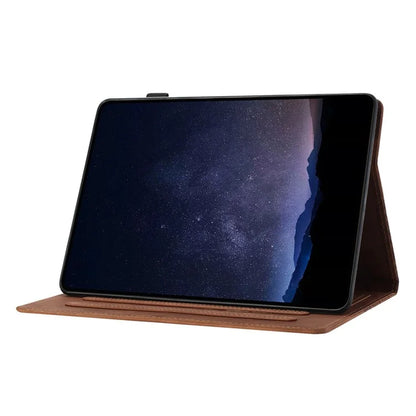 For iPad mini (2021) Anti-Scratch Case Building Block Imprinted Tablet Leather Cover