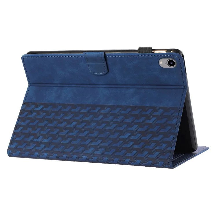 For iPad mini (2021) Anti-Scratch Case Building Block Imprinted Tablet Leather Cover