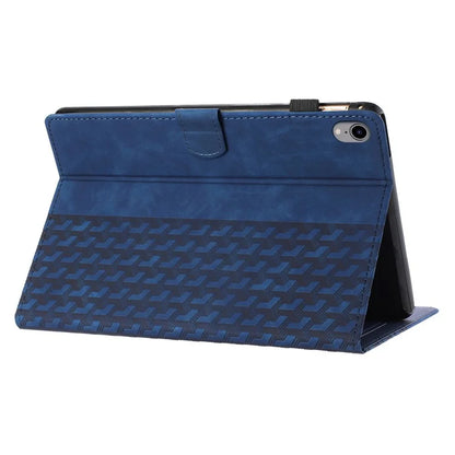 For iPad mini (2021) Anti-Scratch Case Building Block Imprinted Tablet Leather Cover