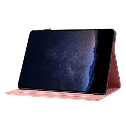 For iPad mini (2021) Anti-Scratch Case Building Block Imprinted Tablet Leather Cover