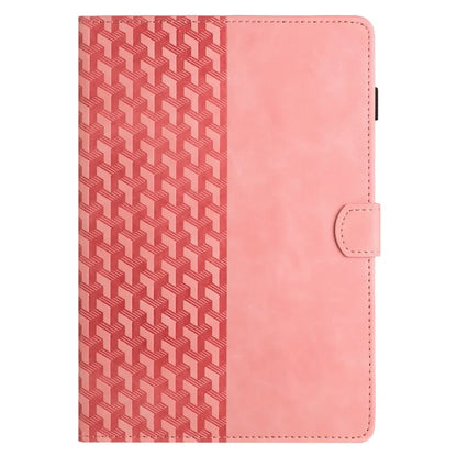 For iPad mini (2021) Anti-Scratch Case Building Block Imprinted Tablet Leather Cover